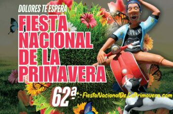 12 y 13 de octubre, 62ed Fiesta Nacional de la Primavera en Dolores